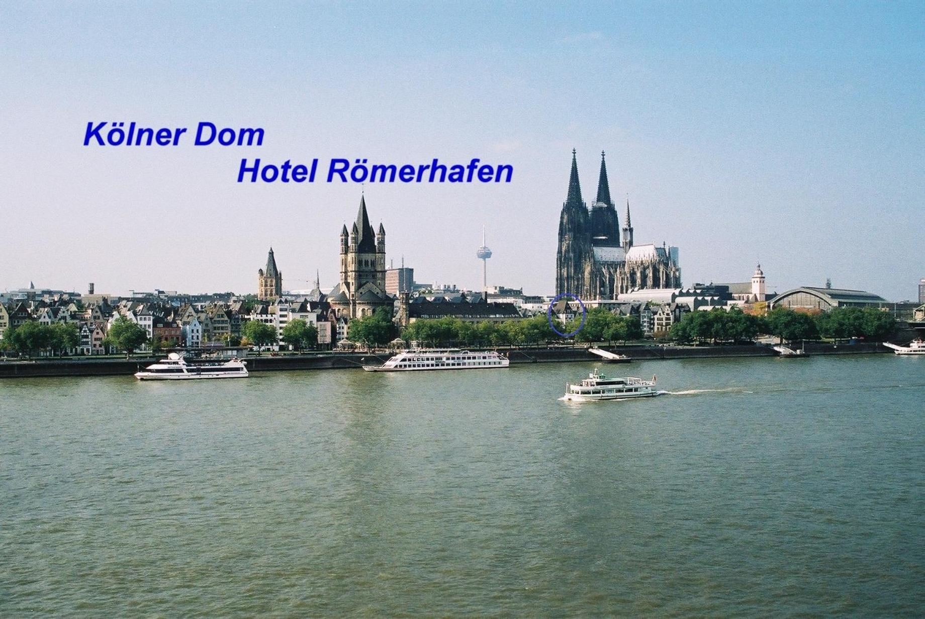 Hotel Roemerhafen Keulen Buitenkant foto